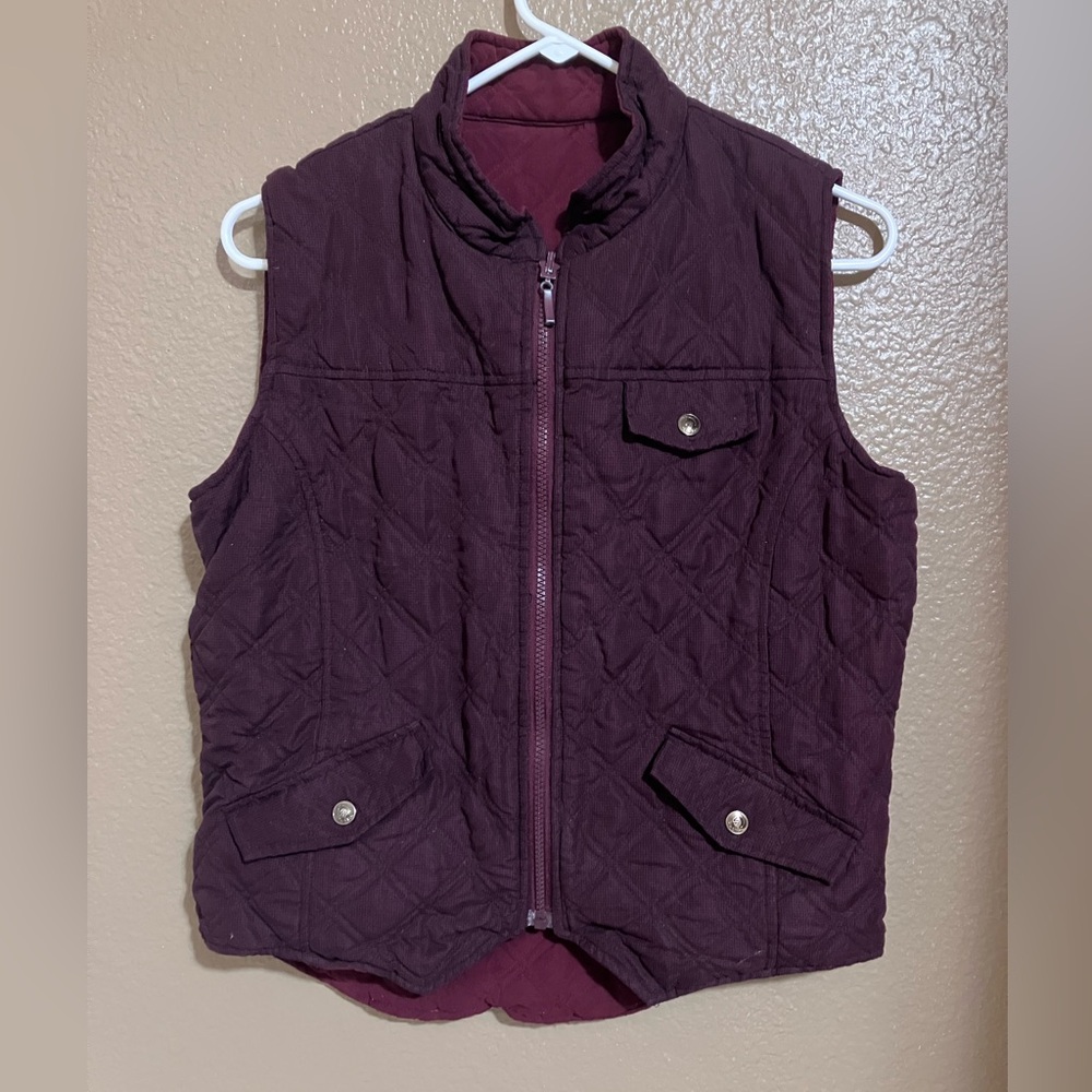 Women's Reversible Quilted Vest